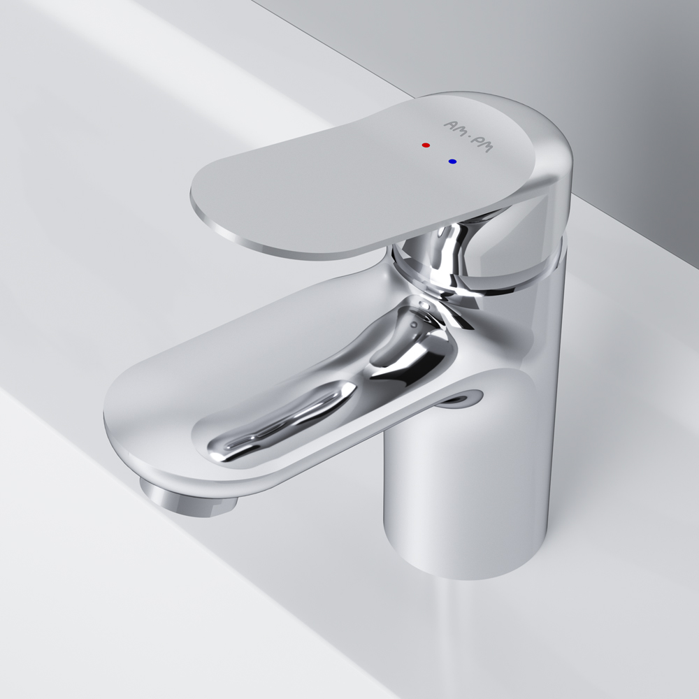 F85C02100 смеситель для умывальника хром шт AM.PM Sunny - Вид №3