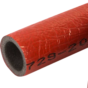 Теплоизоляция для труб СуперПротект 18/4 мм 11 м цвет красный