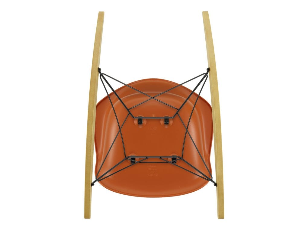 Мягкое тканевое кресло-качалка с подлокотниками VITRA Eames Plastic Chair ARCH-00023828 - Вид №194