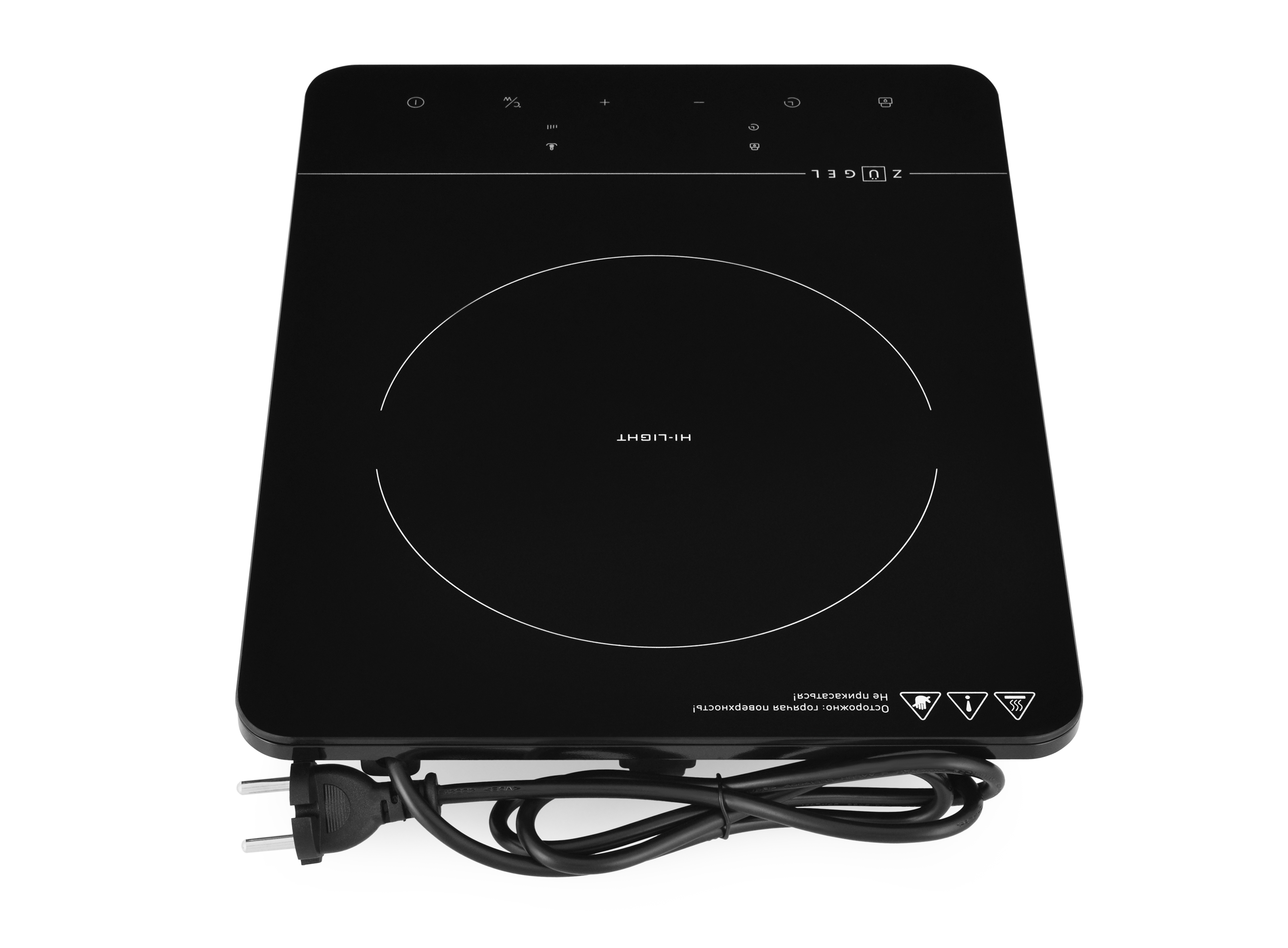 9979557 Плита компактная электрическая ZUGEL ZEHF280B черный STDN-0064561 - Вид №10