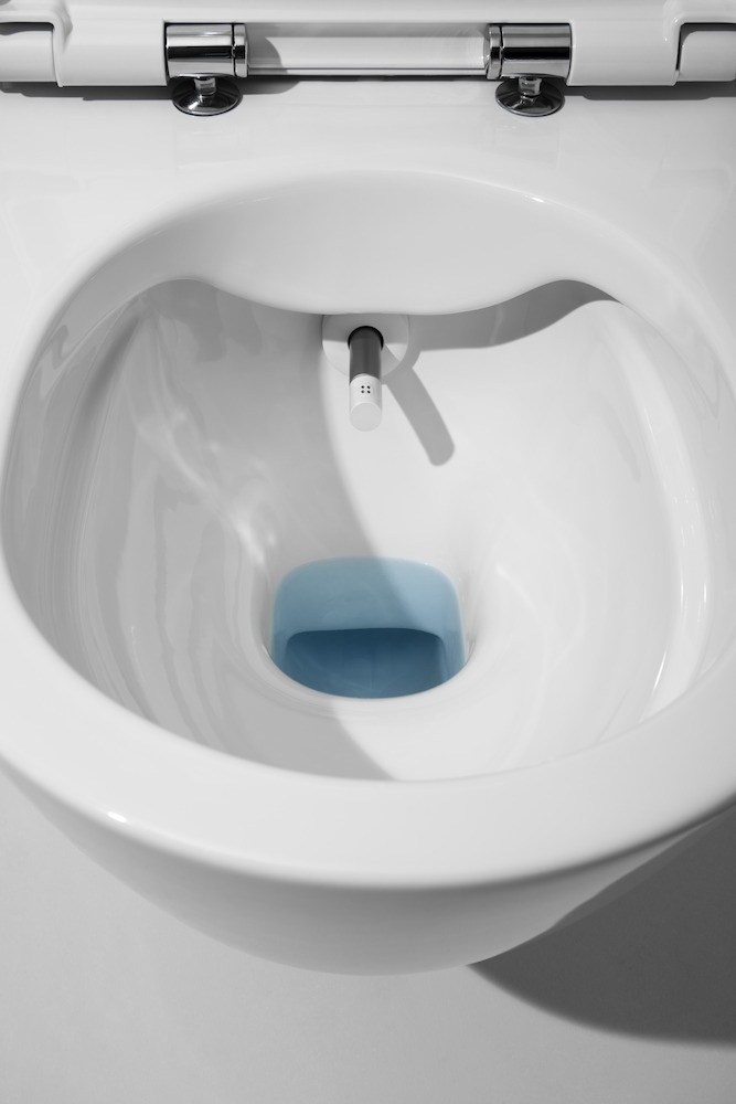 H8206014000001 Подвесной унитаз-биде, безободковый rimless, включает в комплект съемное сиденье с крышкой с механизмом "мягкое закрывание" LAUFEN PRO - Вид №39