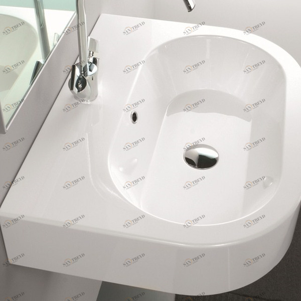 TP60 Накладная раковина на столешницу  овальная Olympia Ceramica 