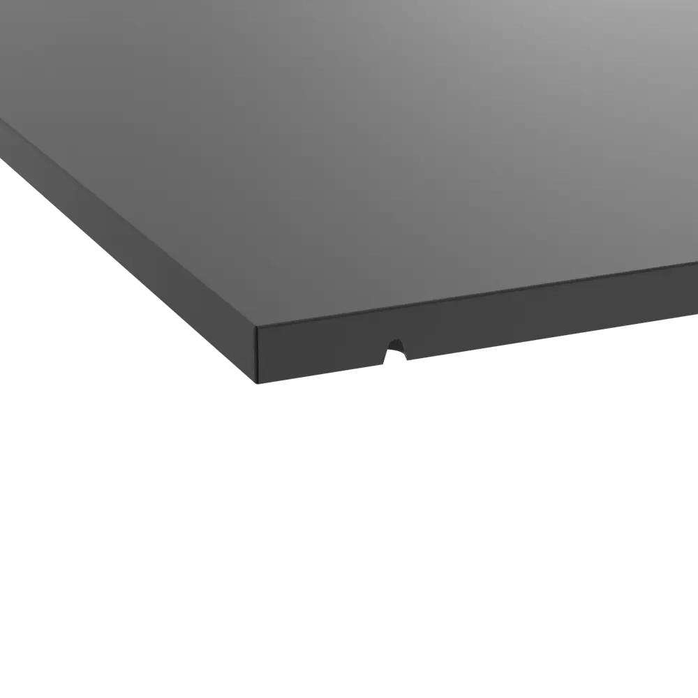 Полка для шкафа Лион 80x41.7 см KONSENSA МДФ цвет черный STLM-2095151 - Вид №3