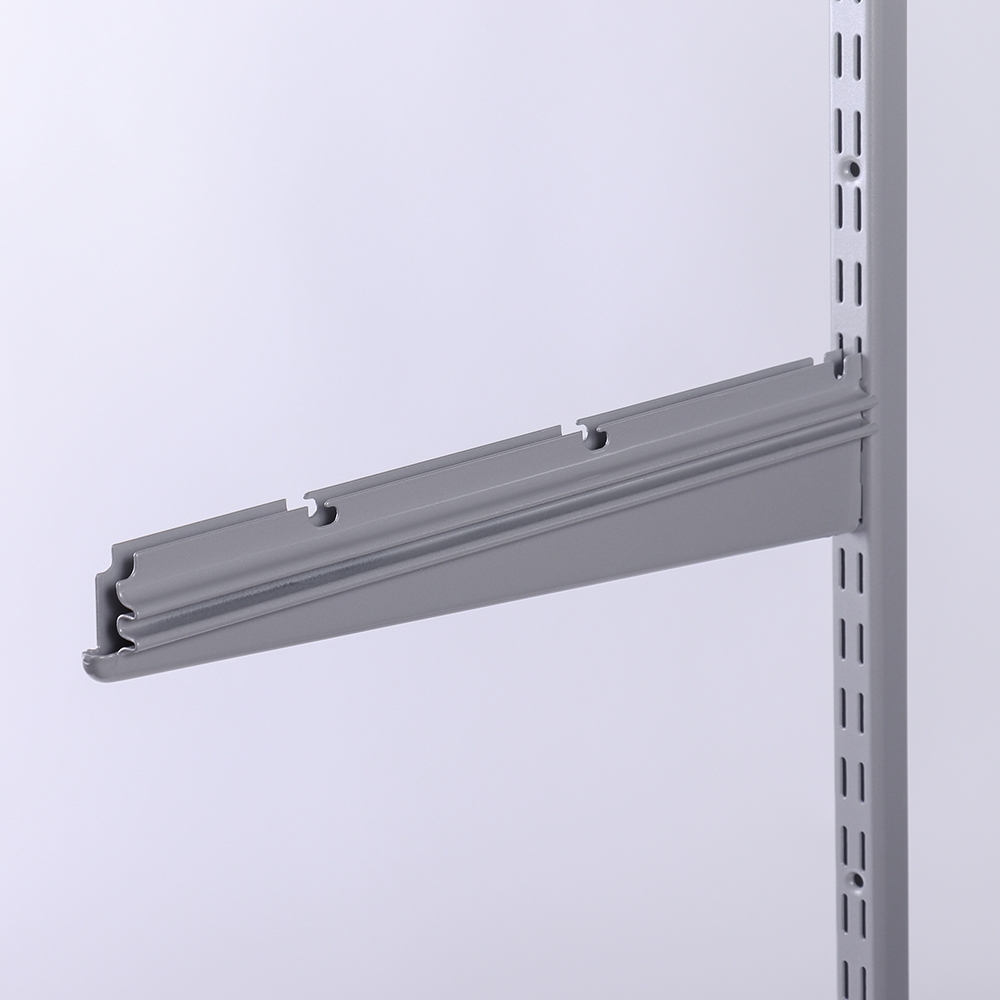 Кронштейн двухсторонний , 443x30x80 мм, серый LJPS0502 Public Steel Россия  - Вид №1