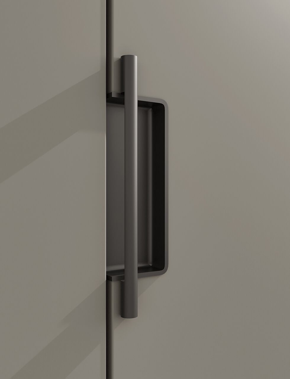 Деревянный секционный шкаф Adok ателье ARCH-00125707 - Вид №2