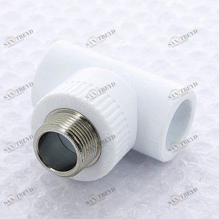 Тройник Н PRO AQUA полипропиленовый 25х3/4" PA25014P