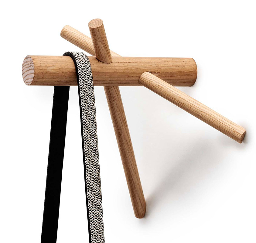 Крючки Sticks hooks дерево 2 шт Normann Copenhagen 380505 - Вид №1