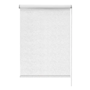 Штора рулонная Блеск 100x160 см белая
