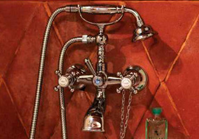 Gentry Home Центр смесителя для раковины до центра два отверстия под смеситель мм Antique Медь GH100900 - Вид №1