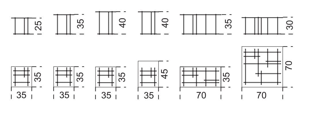 Прямоугольный Хрустальный журнальный столик Gallotti&Radice TETRIS ARCH-00135526 - Вид №2