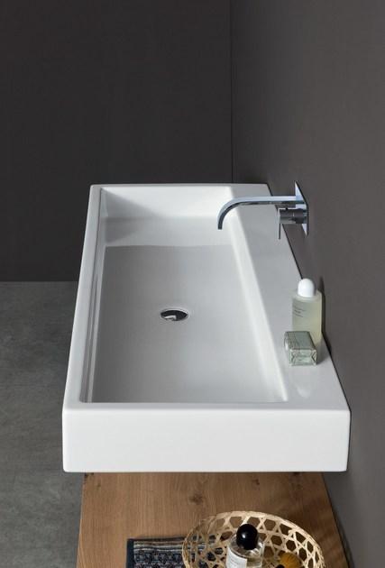 Подвесная раковина настенная овальная Nic Cool белая sun-id-1461021 - Вид №1