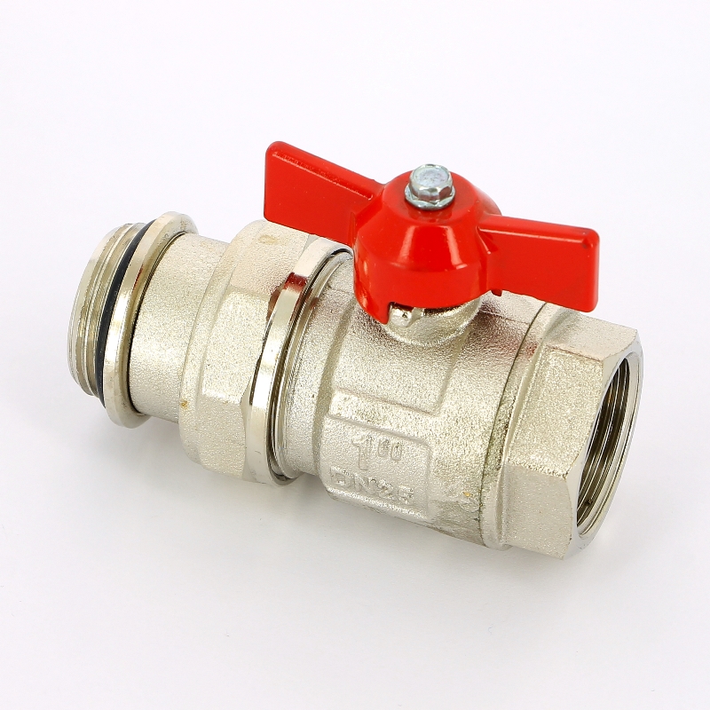 Кран шаровой НВ с разъемным соединением и уплотнением IDEAL бабочка ITAP 1" 098S1 - Вид №3