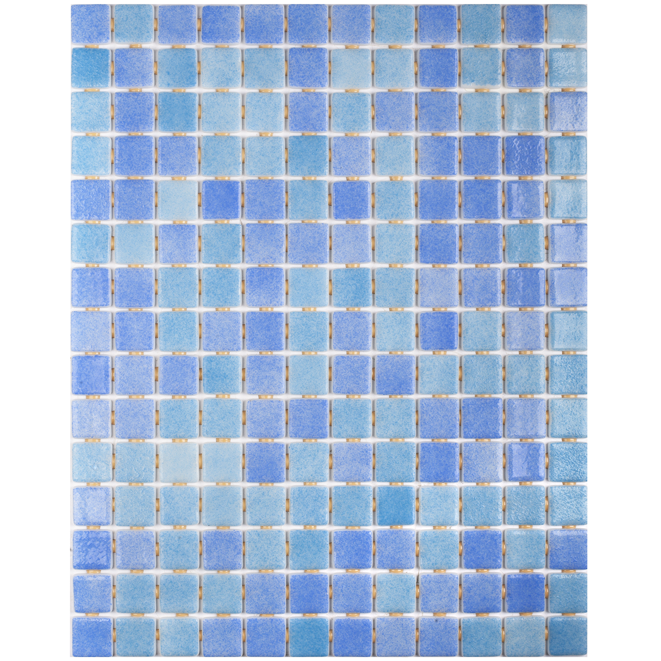 Мозаика Vidrepur Mixed: Голубая симфония для вашего интерьера STP-ST365