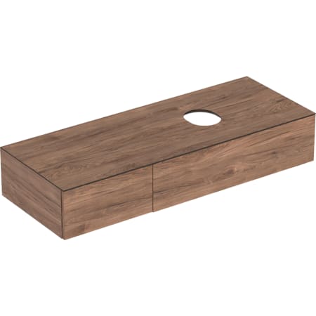 501.174.00.1 Шкафчик для накладной раковины Geberit VariForm, с двумя выдвижными ящиками, полкой и сифоном Geberit  - Вид №9