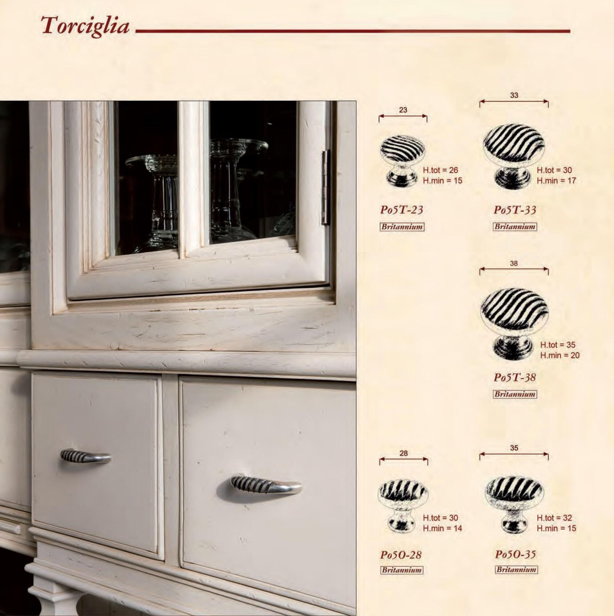 GIARA Ручка дверная из бронзы Torciglia sun-id-1445129 - Вид №14