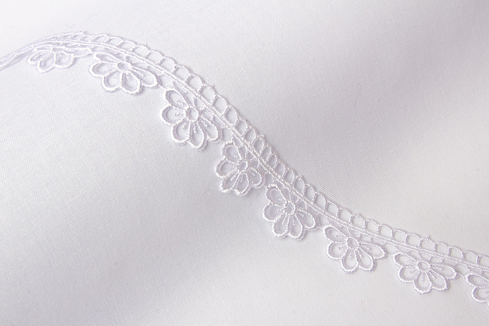 3259 Гипюр 20 мм в пакете Турция белый Gamma 