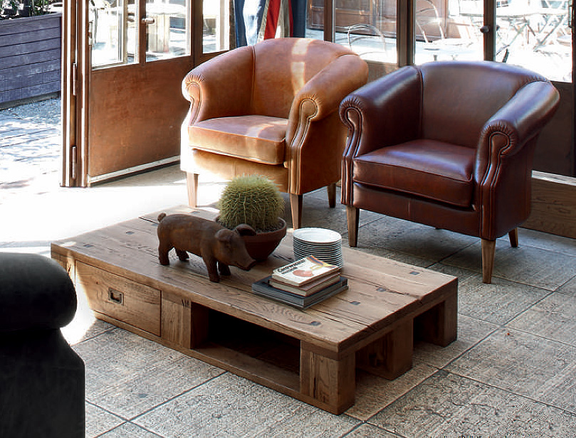 Стол журнальный Pallet DEVINA NAIS TN130PL Eclettica