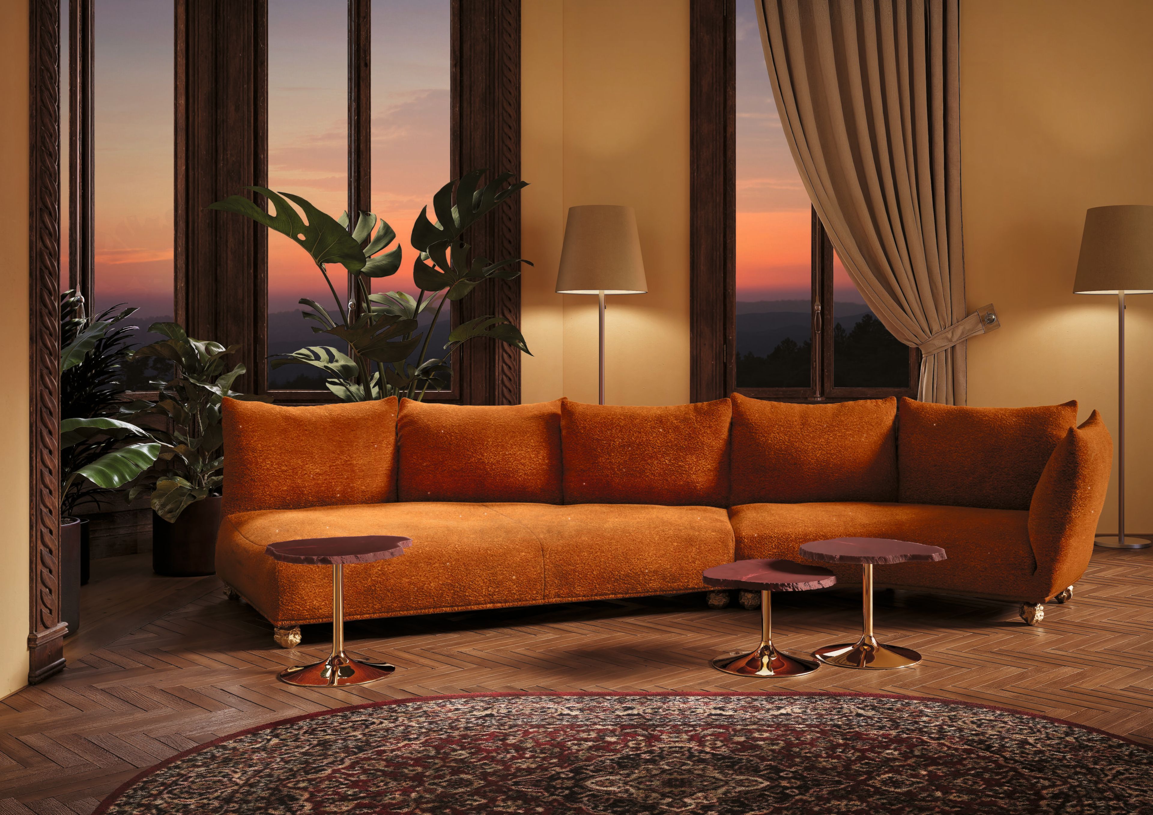 Диван Edra для интерьера ARCH-00064063 - Вид №7