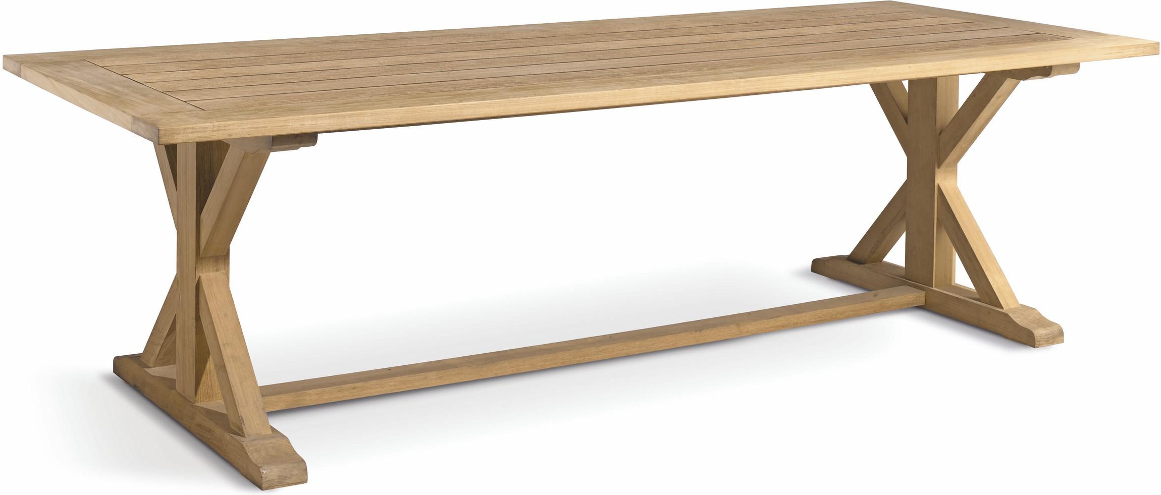 MNST1235 Обеденный стол teak 265см x 107,5см Manutti Livorno