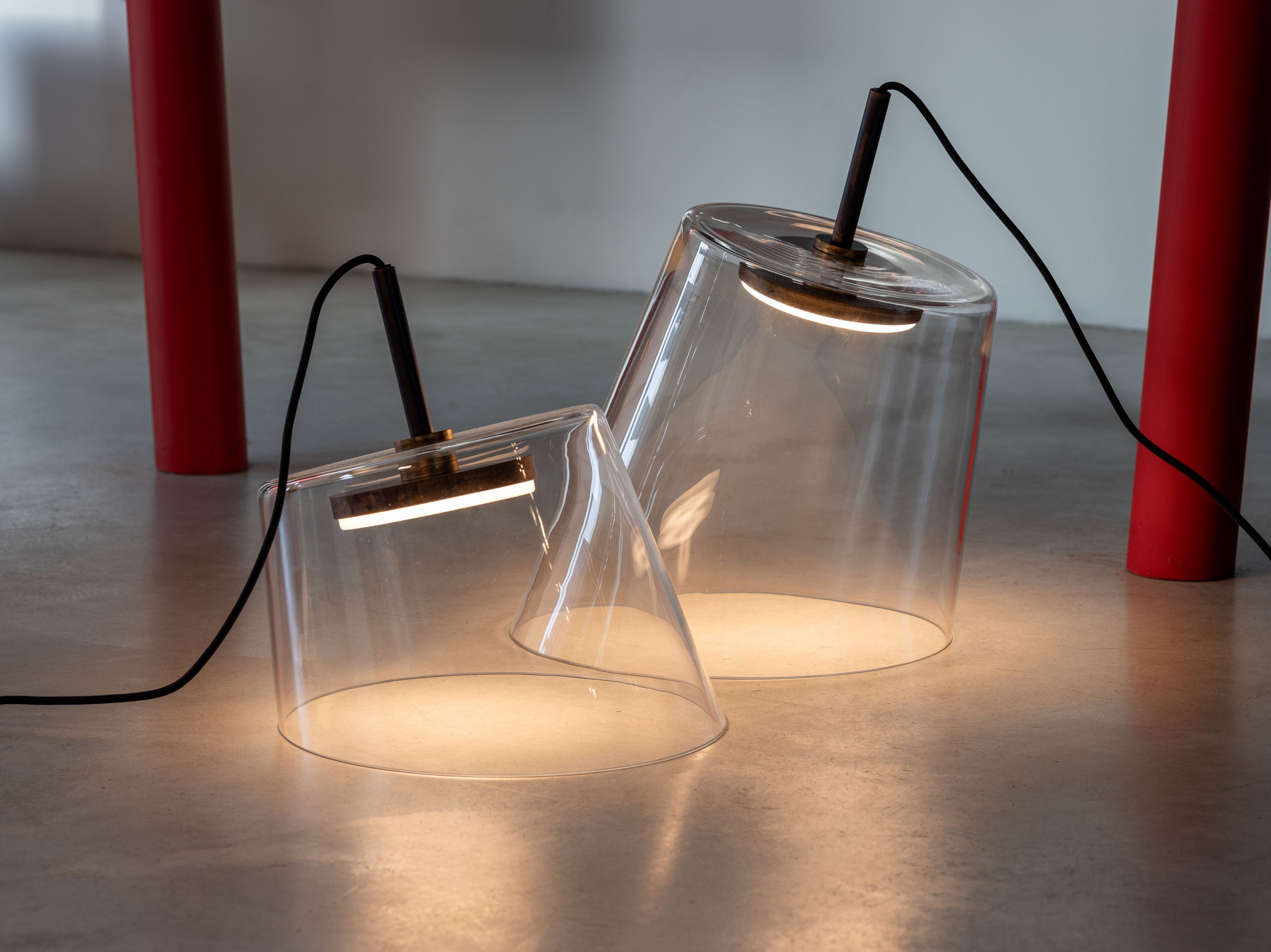 Стеклянный светодиодный торшер Hind Rabii Фес ARCH-00117022 - Вид №3