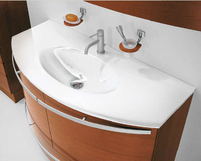 CL80 CALLA Комплект мебели для ванной комнаты 120 см ARDECO Ardeco S. R. L 42411 - Вид №1