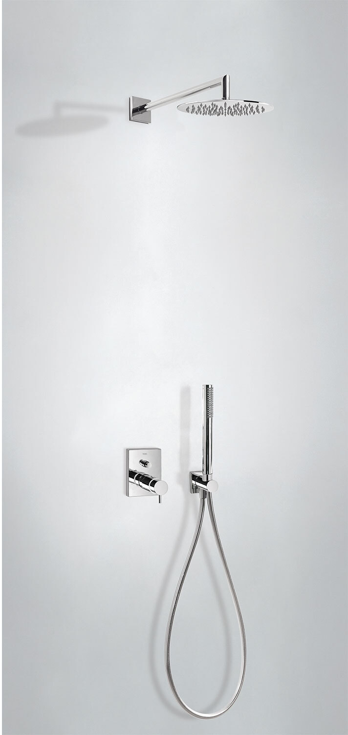 Комплект 2-ходового скрытого термостатического смесителя для душа TRESMOSTATIC-09096020 TRES