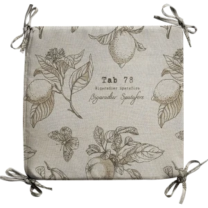 Галета на табурет "Лимоны" 35х35 см 82709348 STLM-2110276