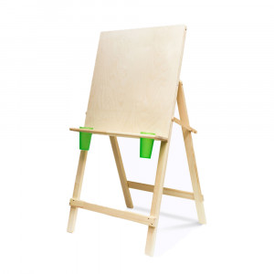 113030 Мольберт "Хлопушка", детская сосна 120х60 см Малевичъ