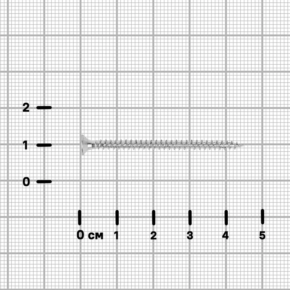 Универсальные саморезы DILWIS 3x45 мм с оцинковкой 89384728 STLM-1563953 - Вид №2
