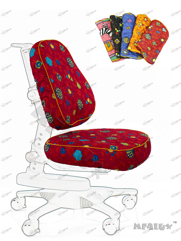 Чехол для кресла Newton/Match красный с жучками COMF-PRO  261276 Красный Santreyd 