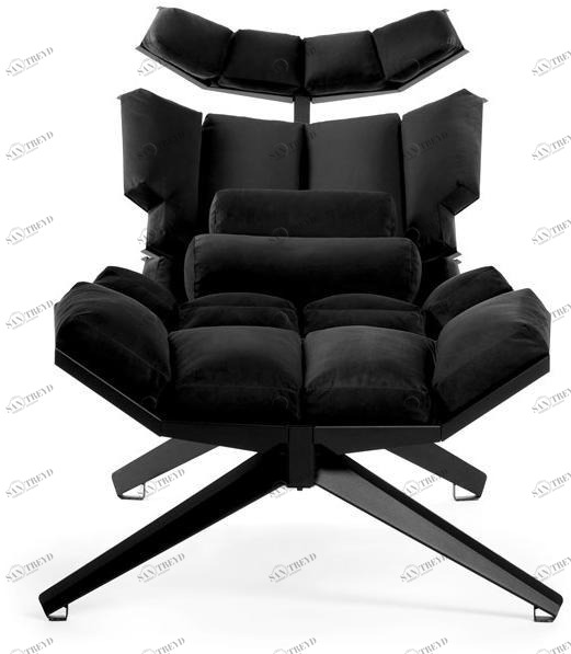 ODESD2 Кресло из ткани с подставкой для ног X sun-id-1398941