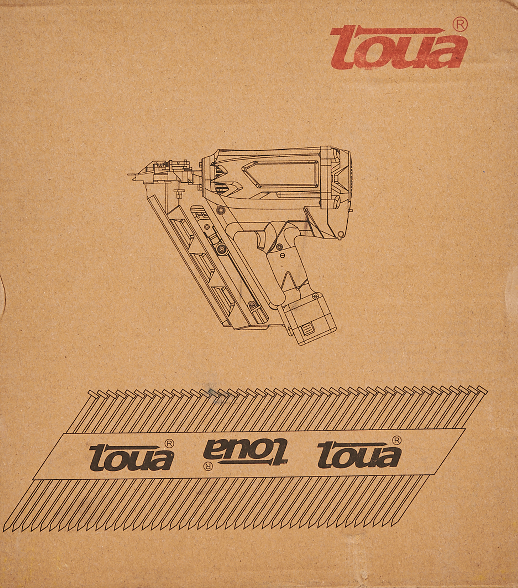 89070439 Гвозди по дереву рифленые 30590RIBRT 3.05x90 мм, 2000 шт. STLM-0077951 TOUA  - Вид №4