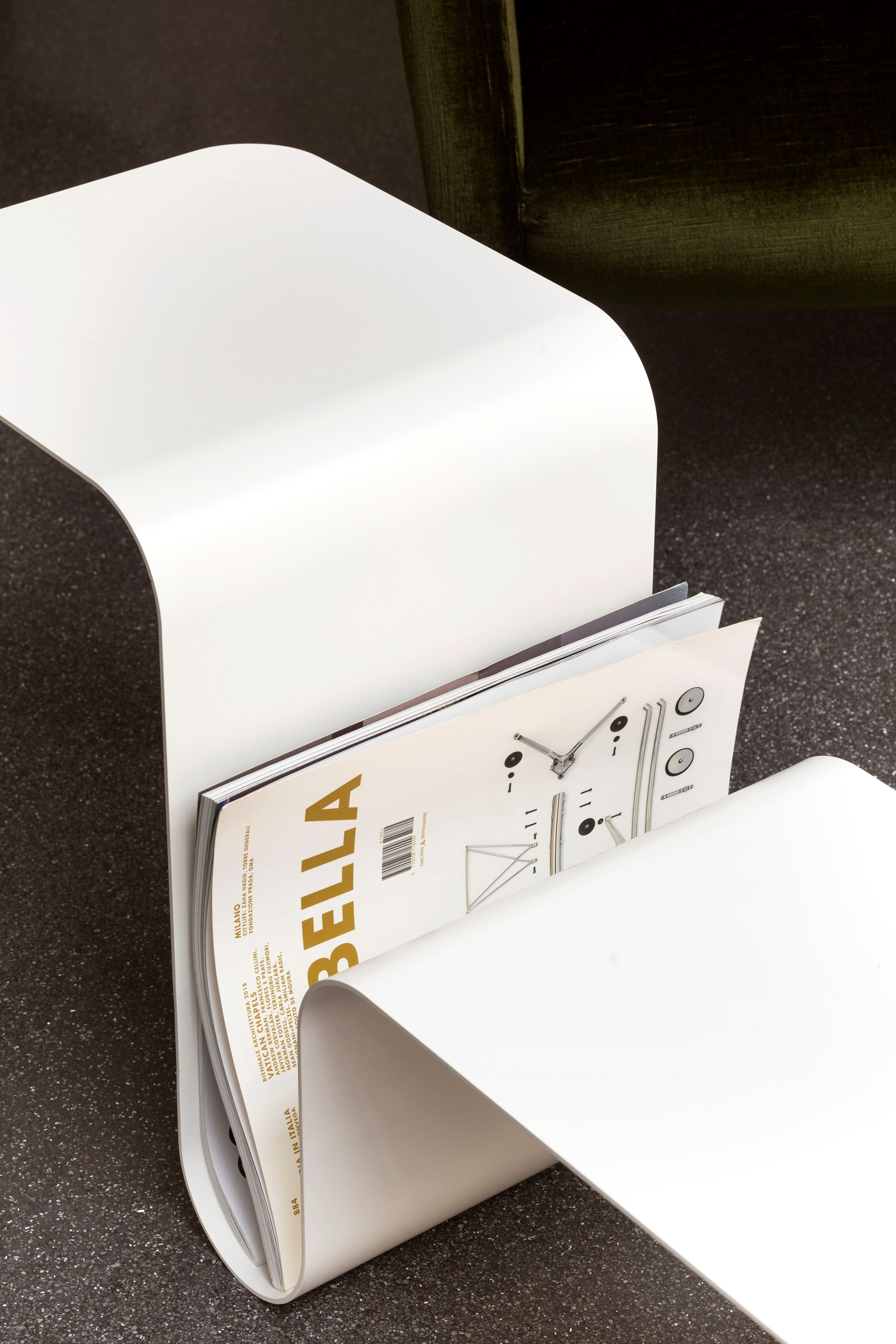 Журнальный столик из листового металла с журнальной стойкой True Design ARCH-00059376 - Вид №2