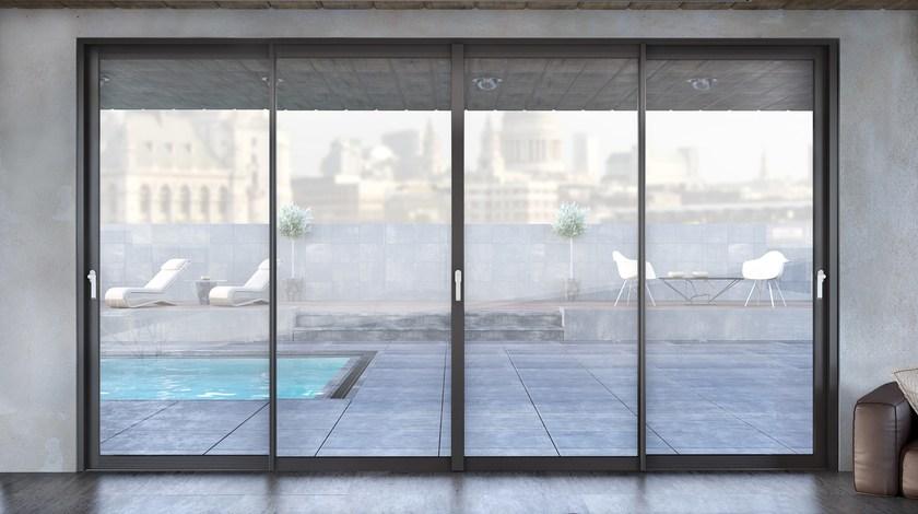 Alumil Раздвижная дверь из алюминия и стекла Smartia systems sun-id-1505259 - Вид №2
