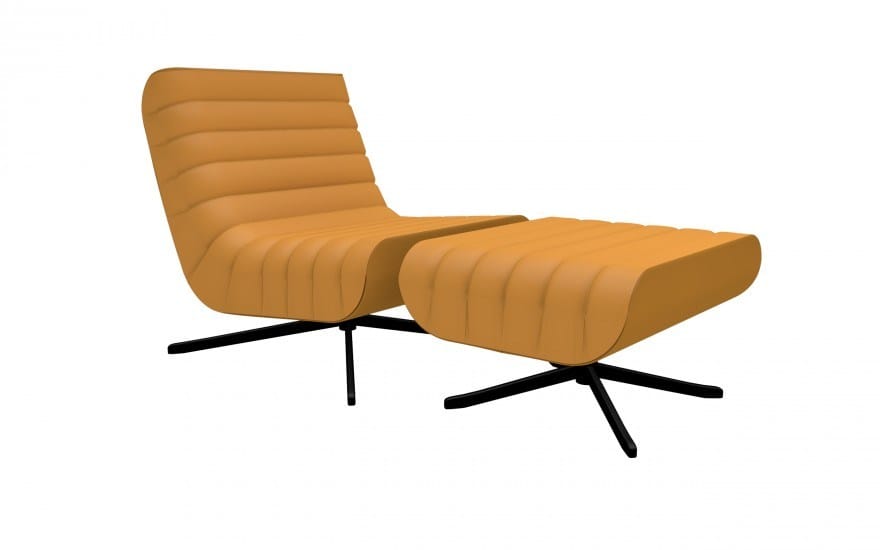 Кожаный пуф ROSSIN Riffel ARCH-00072745 - Вид №6