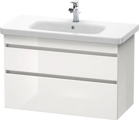 DS648205151 Тумбочка подвесная DuraStyle #DS6482 930 x 448 мм Сосна коричневая, декор Duravit - Вид №2