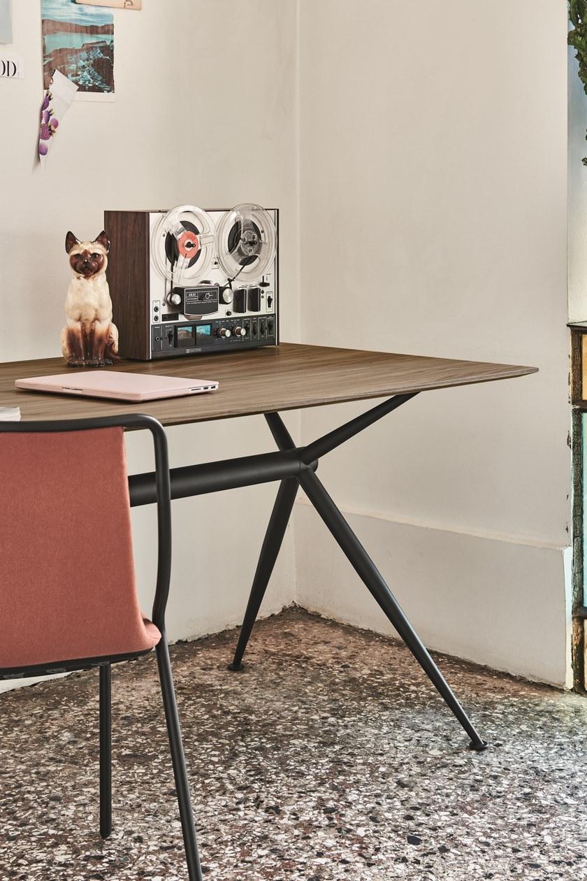 Midj Прямоугольный обеденный стол из стекла sun-id-1439352 - Вид №4