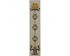 LGC083 Набор из 10 плиток из мха / горчицы Сarronheating