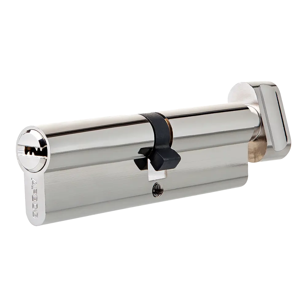 Цилиндр Apecs SM-95(45C/50)-C-NI, 45x50 мм, ключ/вертушка, цвет никель 82379233 STLM-2087673 ЦИЛИНДР APECS SM-95(45C/50)-C-NI КЛ-ВЕРТ