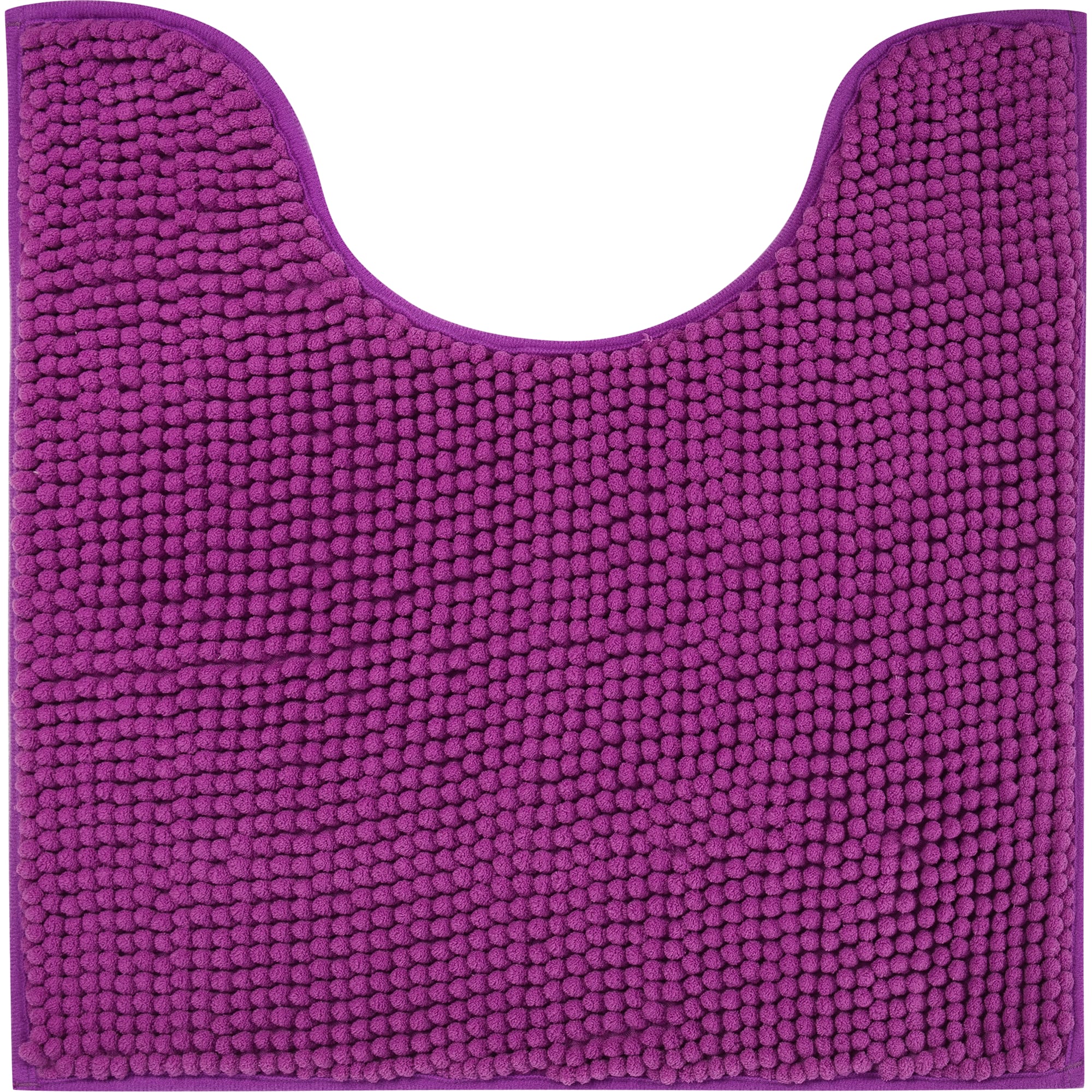 82490628 Коврик для туалета 45x45 см цвет фиолетовый Merci Santreyd