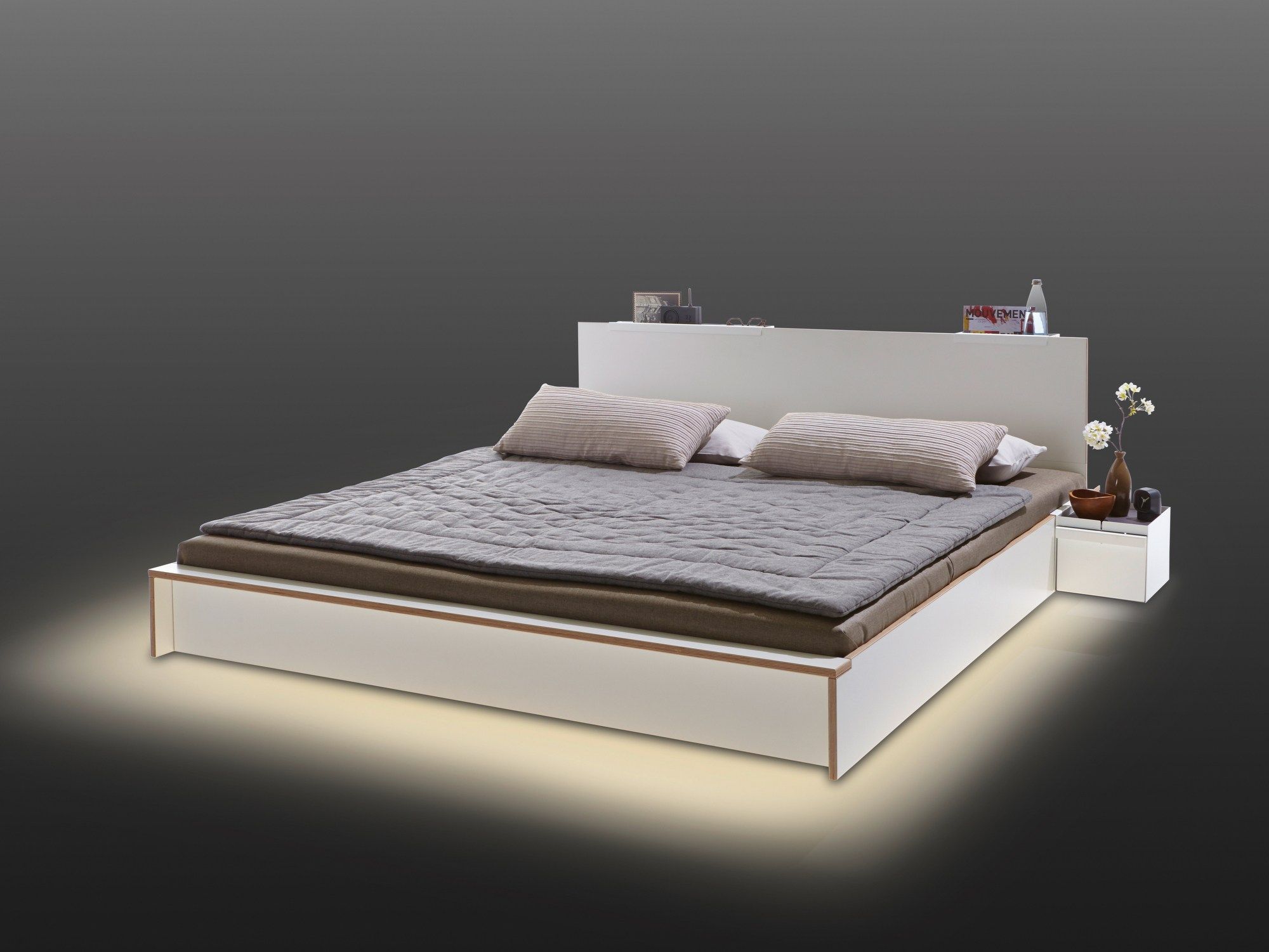 Двуспальная кровать из многослойной ткани Müller Small Living Flai ARCH-00048849 - Вид №5