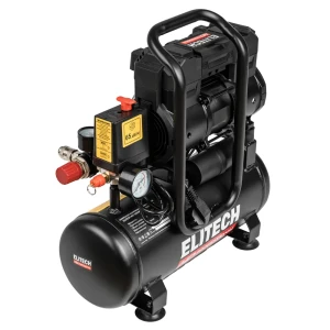 Компрессор сетевой поршневой безмасляный Elitech HD ACF 200-8S, 8 л 200 л/мин