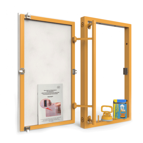 Ревизионный люк под плитку, распашной на присоске 300Х500 ВОЗРОЖДЕНИЕ sun-id-1025364 - Вид №3