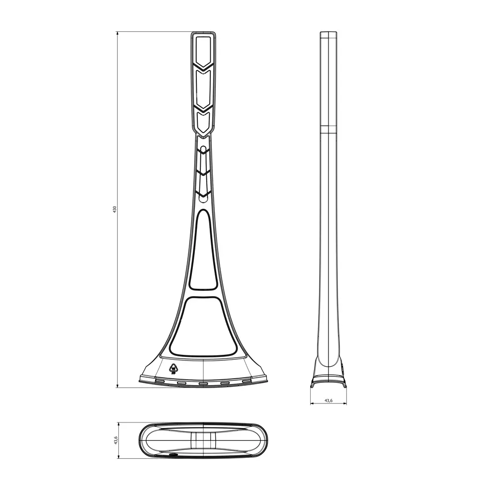 Веник Santreyd Disco для эффективной уборки помещений 84519158 STLM-1325939 - Вид №2