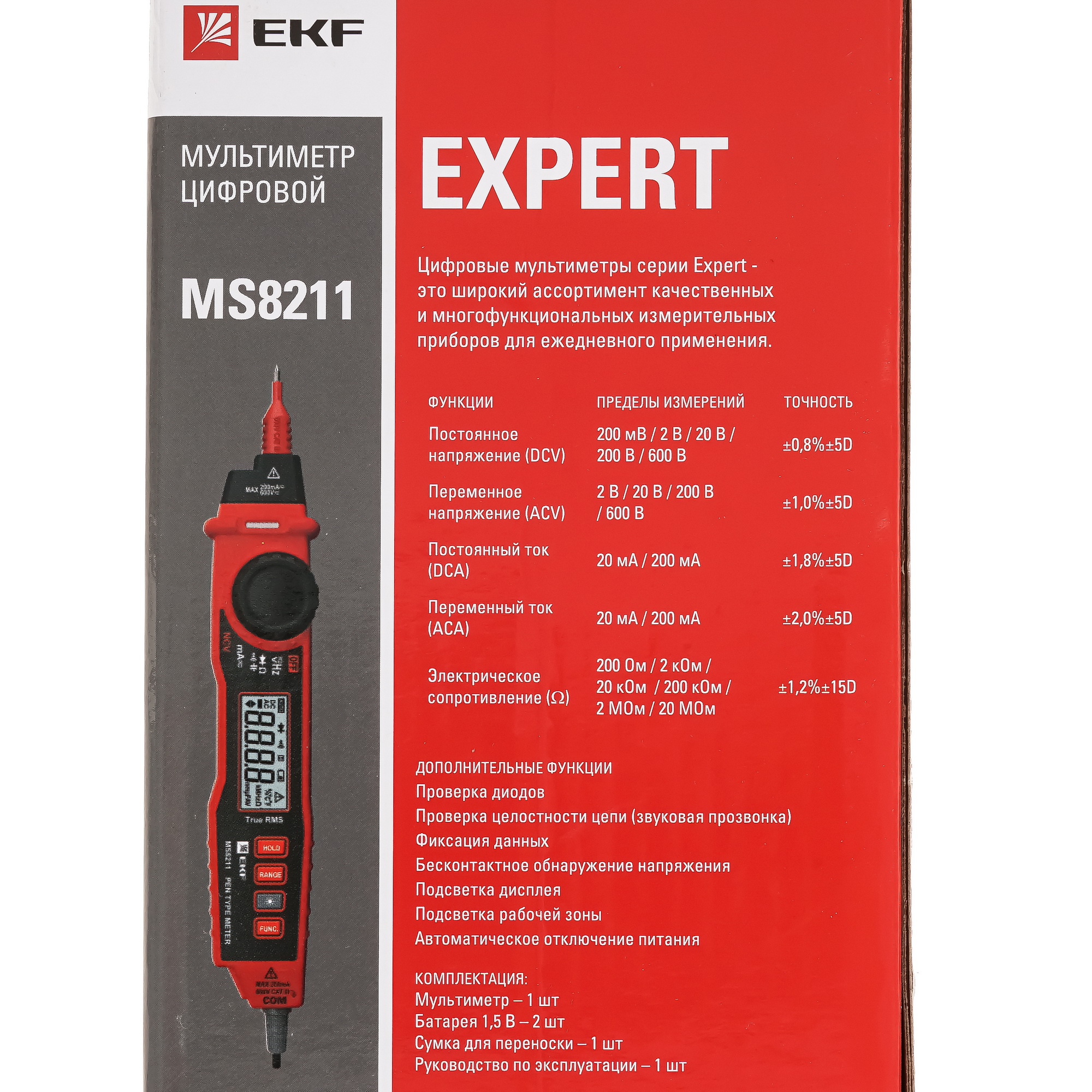 Мультиметр EKF 1684549 9110669 STDN-0131084 - Вид №7