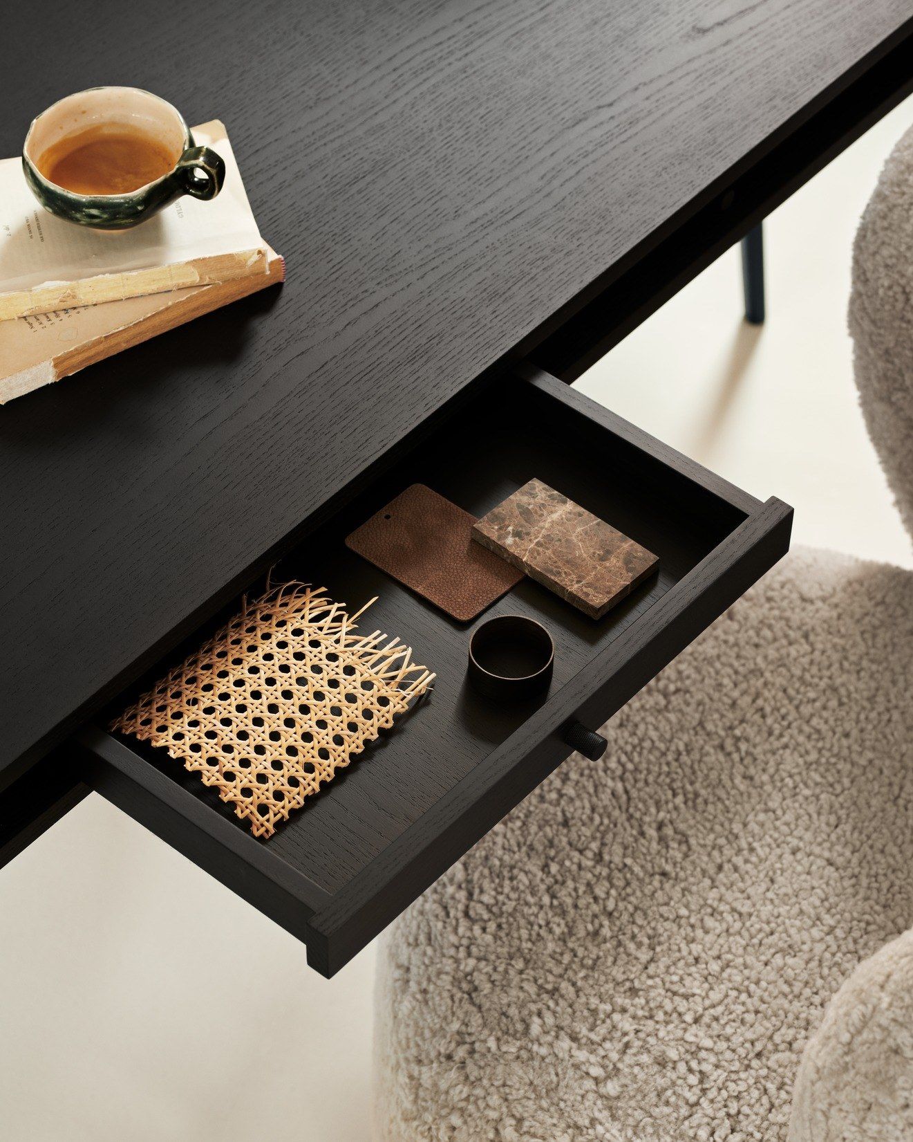 Льняное вращающееся кресло NORR11 Big ARCH-00060516 - Вид №11