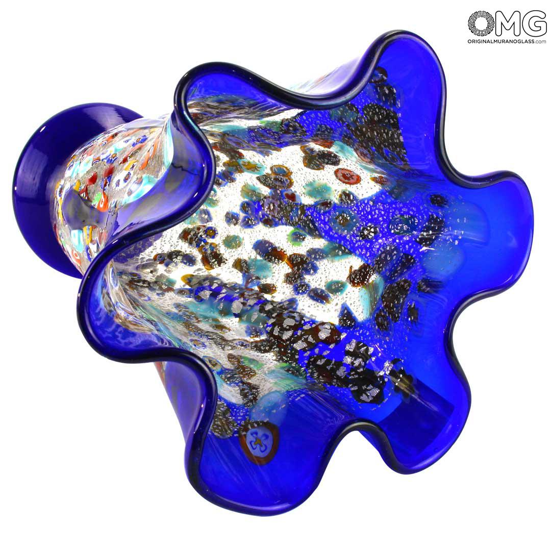 4851 ORIGINALMURANOGLASS Ваза красная Тюльпан Tulipano - муранское стекло OMG 15 см  - Вид №1