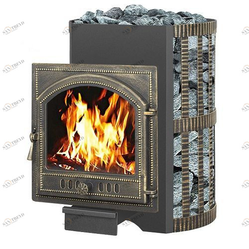 Дровяная печь для бани Везувий Скиф Ковка 28 (205) 2016 75