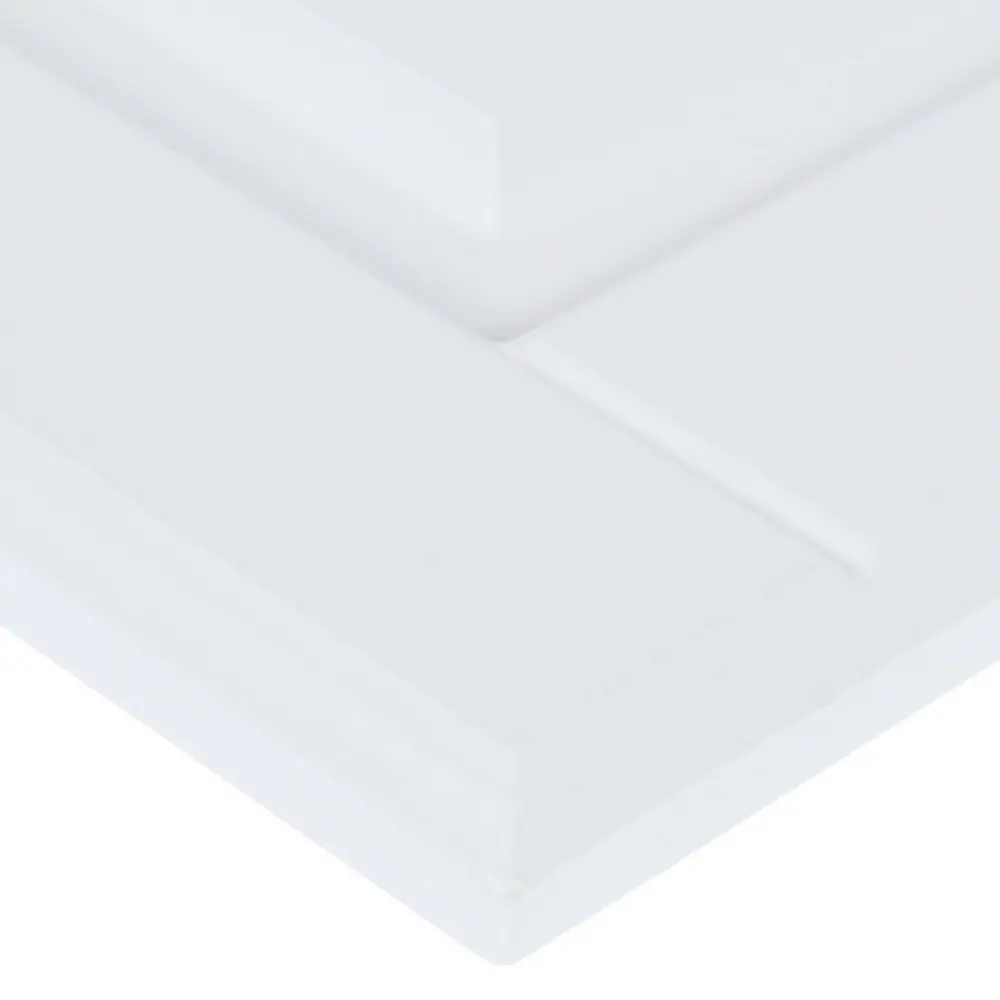 Дверь для шкафа Delinia «Леда белая» 80x35 см, МДФ, цвет белый STLM-2187080 - Вид №2