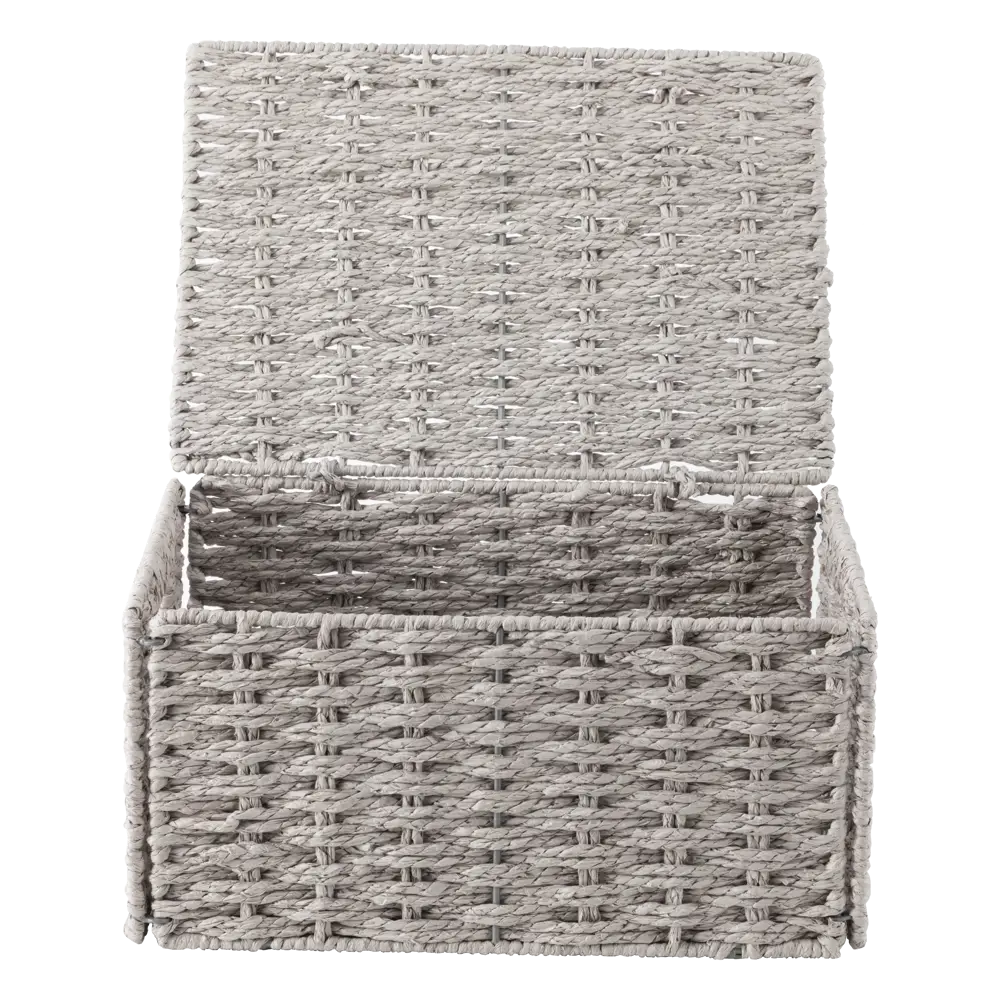 Кор плет с кр 31X23X15см св.сер Konsensa STLM-2194510 - Вид №6